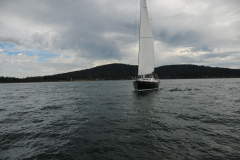 boat sailing at Jeanneau rendezvous event