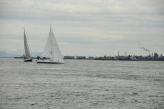 boat sailing at Jeanneau rendezvous event