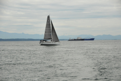 boat sailing at Jeanneau rendezvous event
