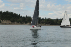 boat sailing at Jeanneau rendezvous event