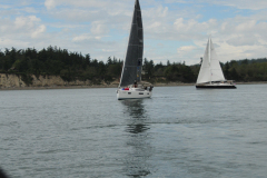 boat sailing at Jeanneau rendezvous event