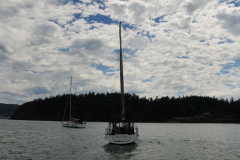 boat sailing at Jeanneau rendezvous event