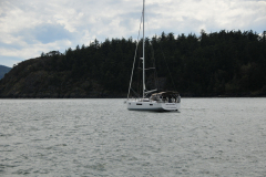 boat sailing at Jeanneau rendezvous event