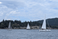 boat sailing at Jeanneau rendezvous event