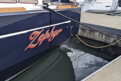 a boat named zephyr