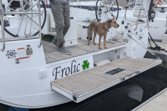 a boat named frolic
