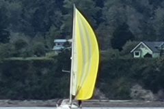 boat sailing at Jeanneau rendezvous event