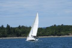 2025 Pacific Northwest Jeanneau Rendezvous sailing shots