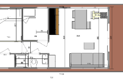 La Mare Apart L Houseboat layout