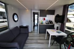 La Mare Apart M Houseboat interior