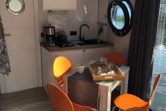 La Mare Apart M Houseboat interior