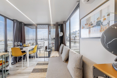 La Mare Apart XS Houseboat interior