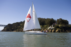 Catalina 445 in Oakland CA estuary