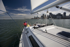 Catalina 445 in Oakland CA estuary