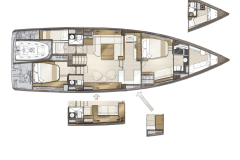Jeanneau Yachts 60 Layouts