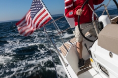 Jeanneau 440 sailing