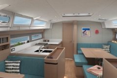 Jeanneau Sun Odyssey 490 interior