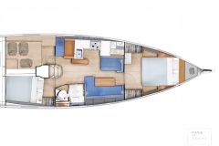 Jeanneau 410 layouts
