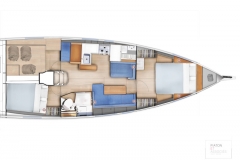 Jeanneau 410 layouts