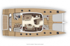 Lagoon Seventy 7 Catamaran interior layout