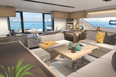 Lagoon 51 Catamaran  interior