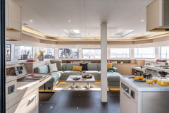 Lagoon 55 interior