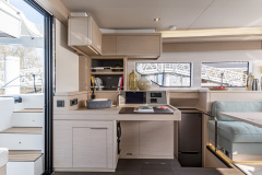 Lagoon 55 interior
