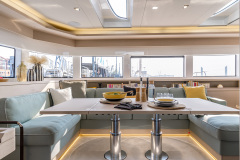 Lagoon 55 interior