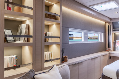 Lagoon 55 interior