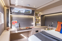Lagoon 55 interior