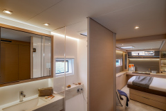 Lagoon 55 interior