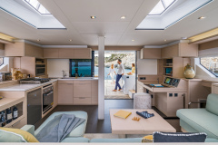 Lagoon 55 interior