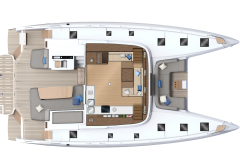 Lagoon 55 layout