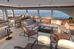 catamaran lagoon EIGHTY 3 interior