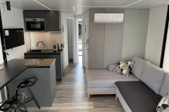 La Mare Modern 12 Houseboat interior