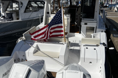 True North 39 interior deck