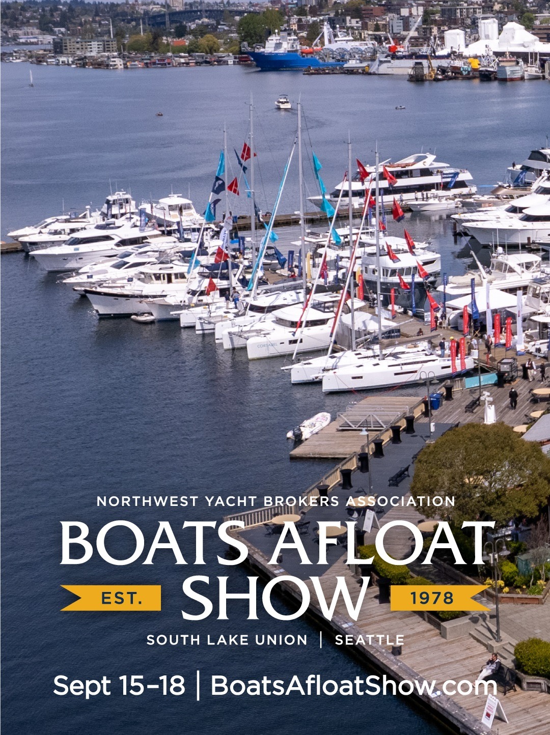 Seattle boat show ad
