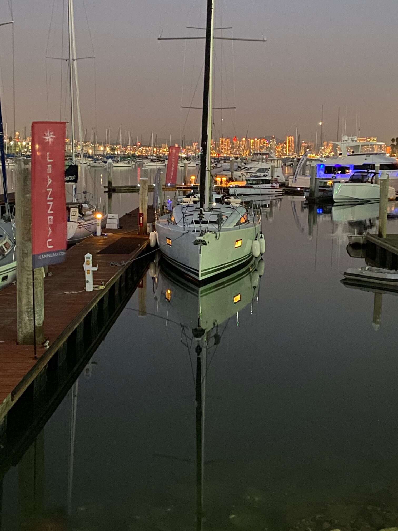 sailboat at dock
