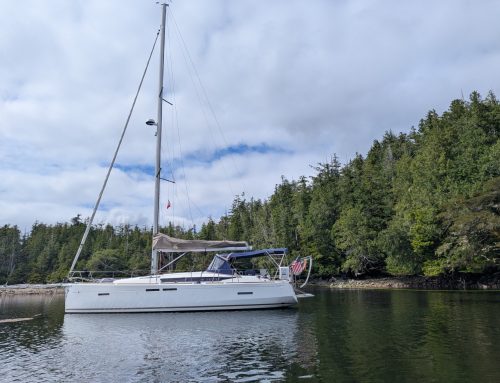 Circumnavigation of Vancouver Island aboard a Jeanneau Sailboat